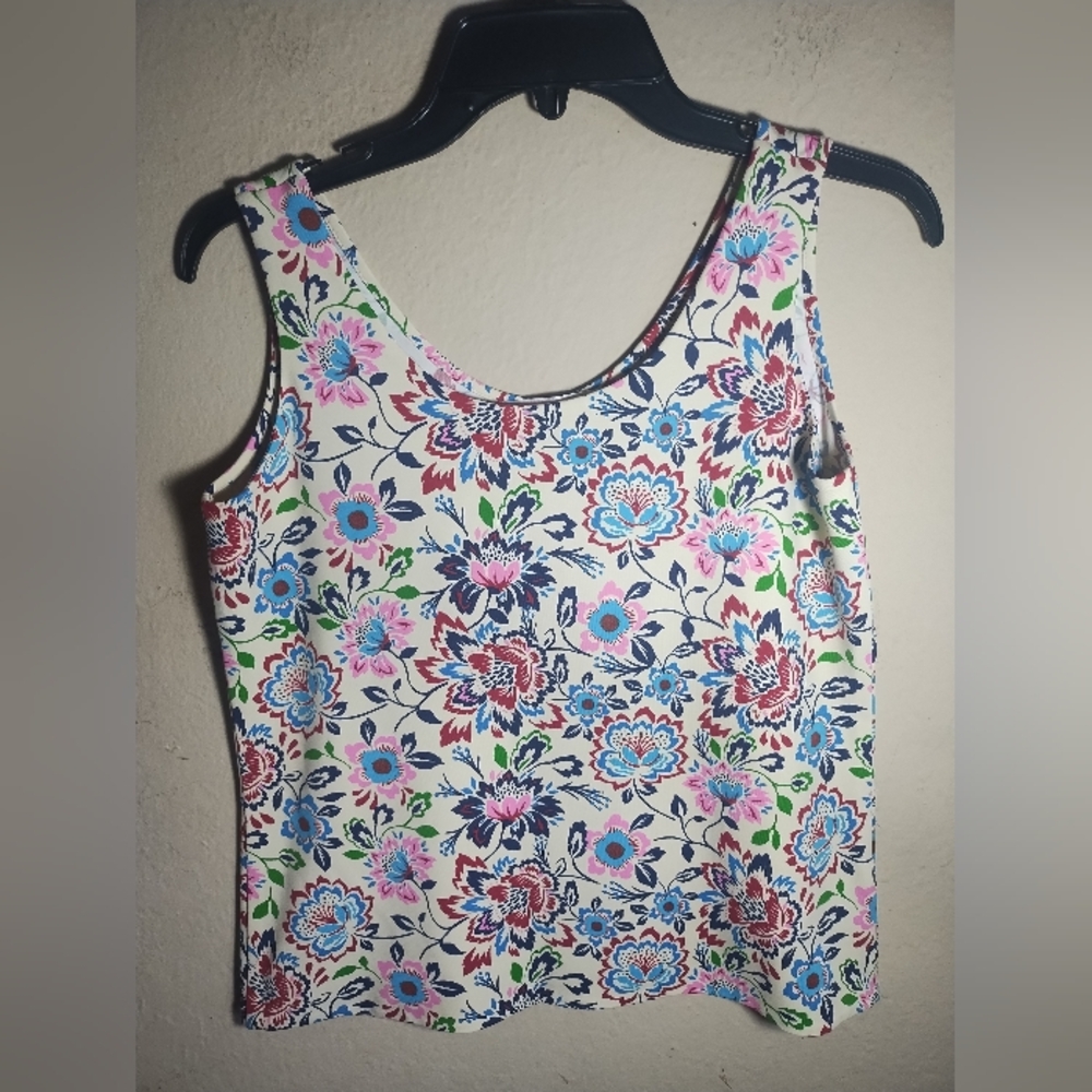 Nwot Jude Connally Top Women S Floral Beach Vacation Coastal